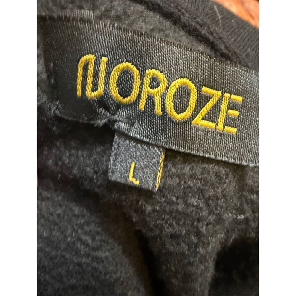 Noroze Men's Skeleton Fleece Jumpsuit Pajama Halloween Costume Black White Large - Picture 8 of 10